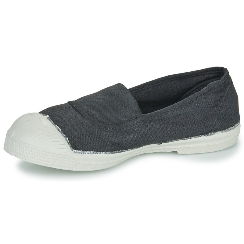 Bensimon TENNIS ELASTIQUE Nero Slip on Bambina - 4