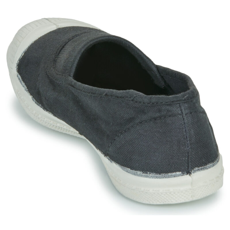 Bensimon TENNIS ELASTIQUE Nero Slip on Bambina - 5