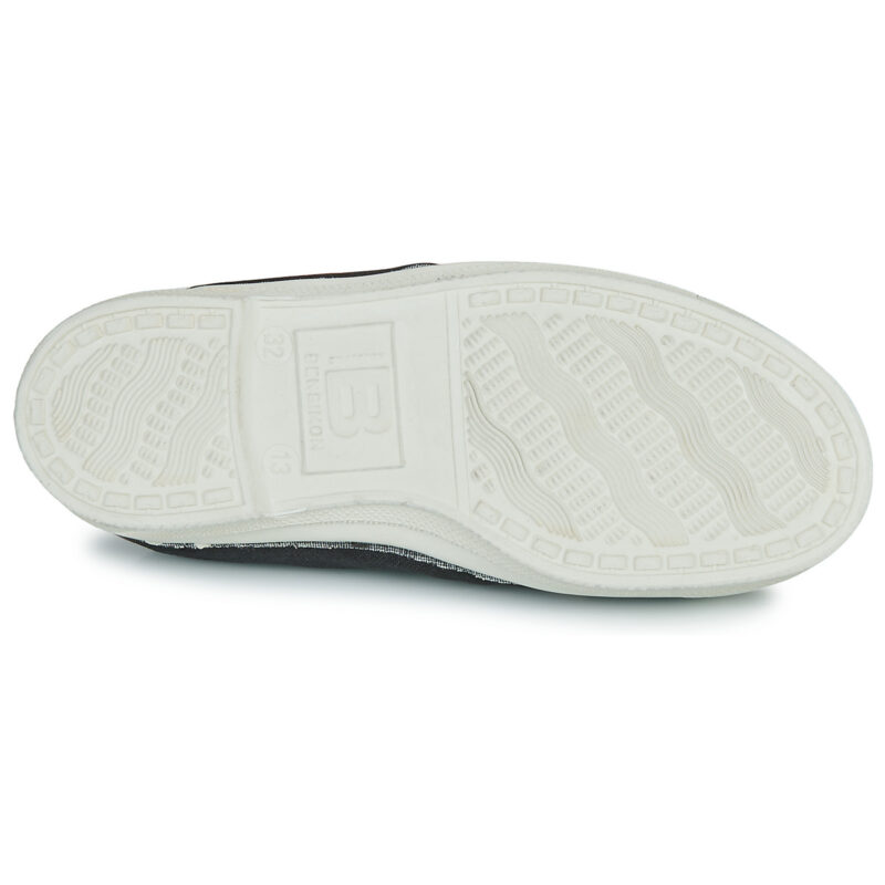 Bensimon TENNIS ELASTIQUE Nero Slip on Bambina - 7