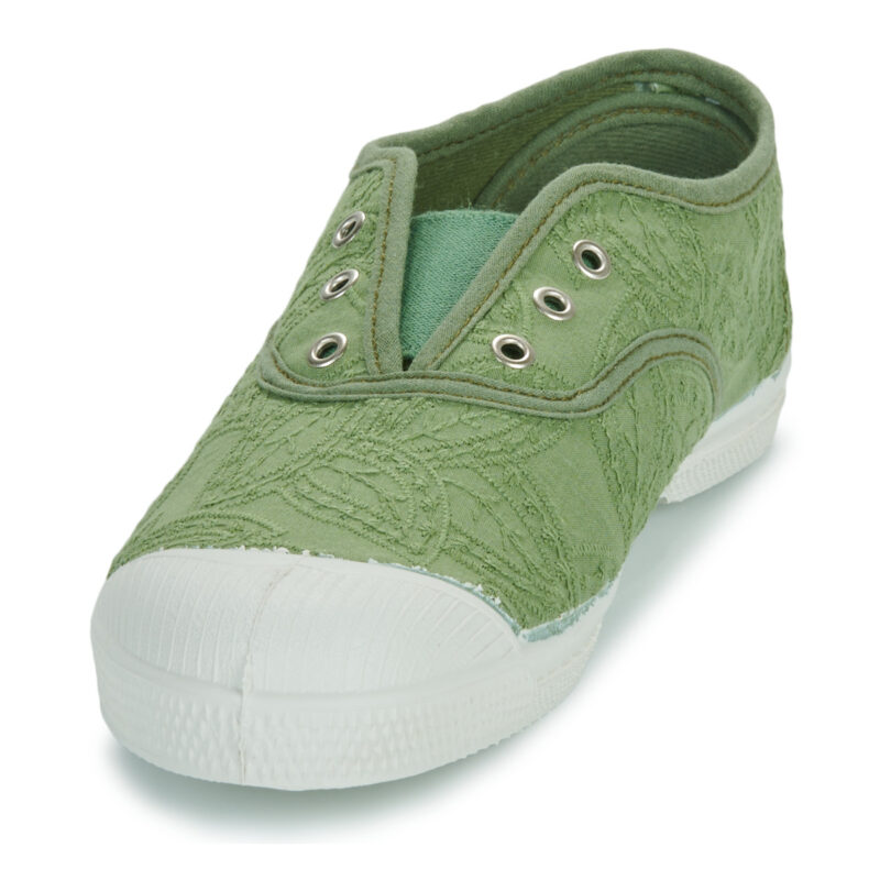 Bensimon TENNIS ELLY BRODERIE ANGLAISE Verde Sneakers Bambina - 3