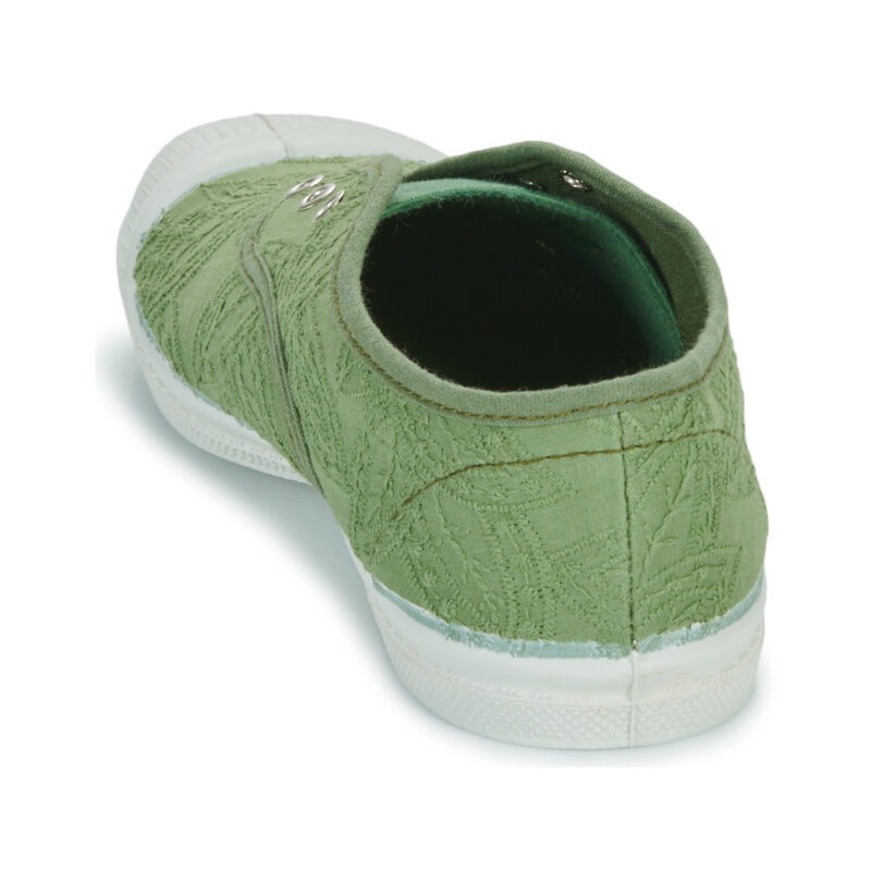 Bensimon TENNIS ELLY BRODERIE ANGLAISE Verde Sneakers Bambina - 5