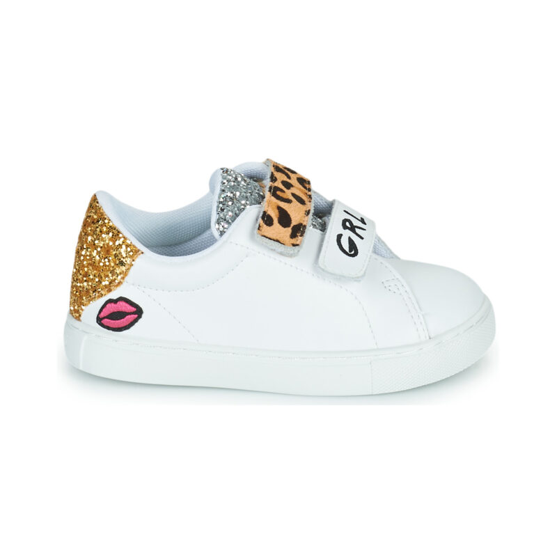 Bons baisers de Paname MINI EDITH GRL PWR Bianco Sneakers Bambina - 2