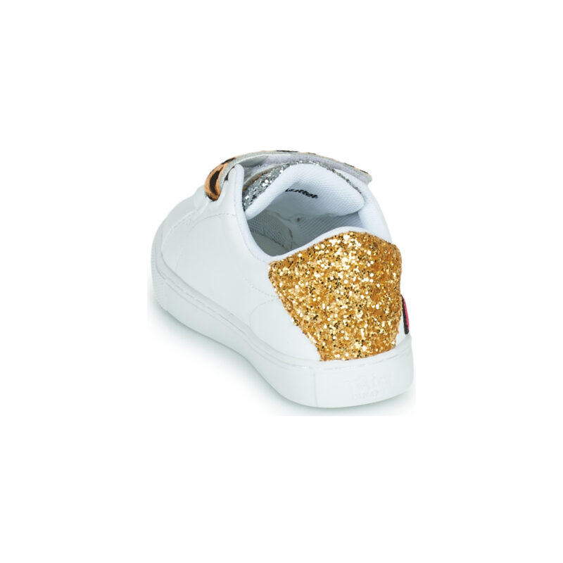 Bons baisers de Paname MINI EDITH GRL PWR Bianco Sneakers Bambina - 5