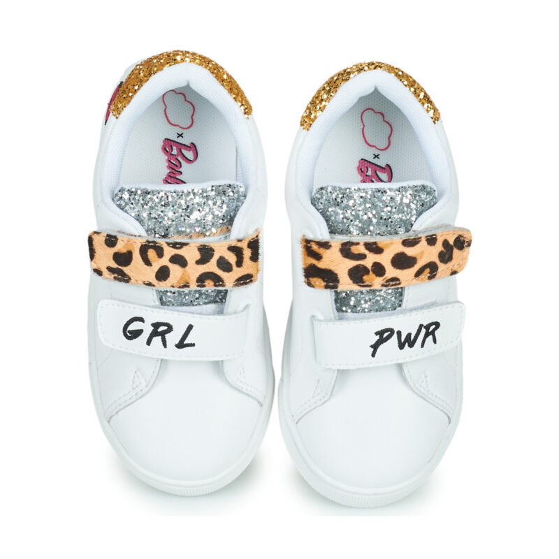 Bons baisers de Paname MINI EDITH GRL PWR Bianco Sneakers Bambina - 6