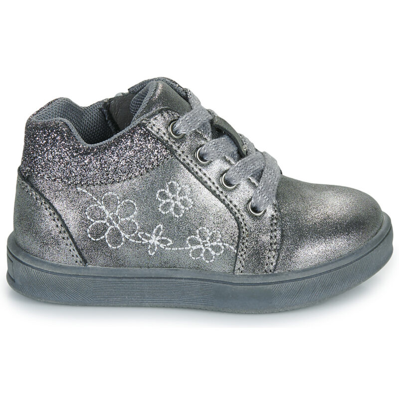 Bottines Chicco FOLA argent&eacute;es pour filles - Pointure 2