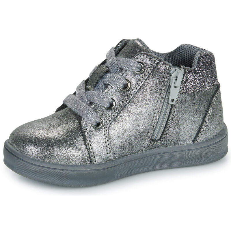Bottines Chicco FOLA argent&eacute;es pour filles - Pointure 4