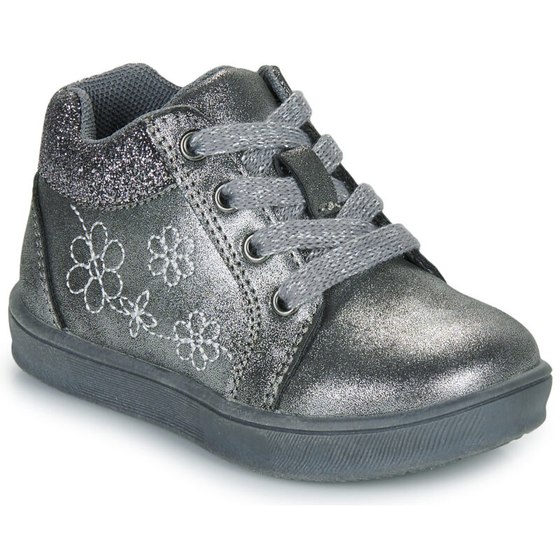Bottines Chicco FOLA argent&eacute;es pour filles - Pointure 1