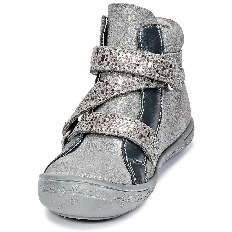 Citrouille et Compagnie HISSOU Argento Sneakers Ni&ntilde;a - 3