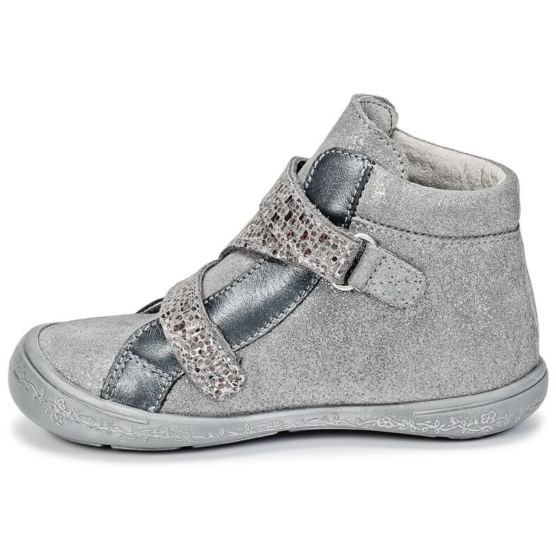 Citrouille et Compagnie HISSOU Argento Sneakers Ni&ntilde;a - 4