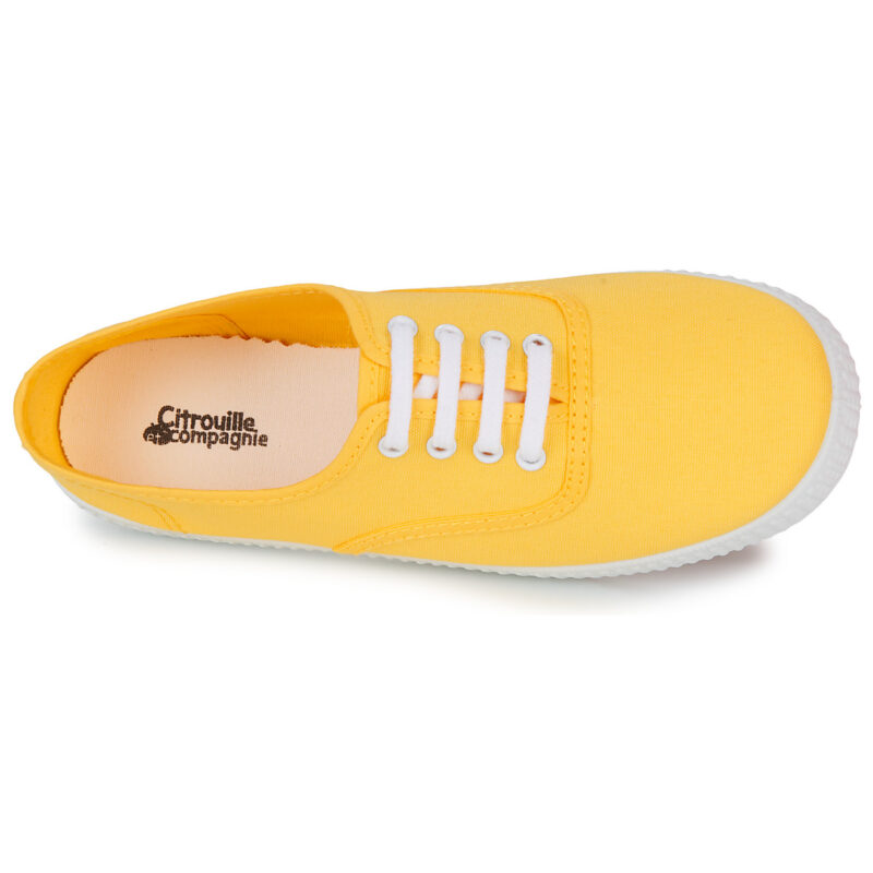 Citrouille et Compagnie KIPPI BOU Gelbe Turnschuhe M&auml;dchen &ndash; 6