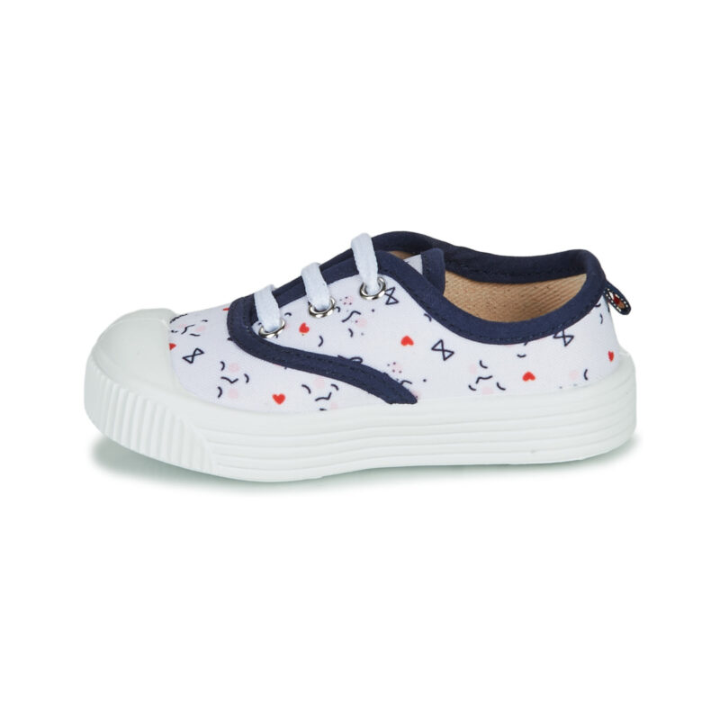 Citrouille et Compagnie MY LOVELY TRAINERS Bianco Sneakers Bambina - 4