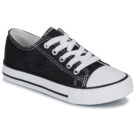 Citrouille et Compagnie OTAL PAILLETTES Nero Sneakers Bambina - 1