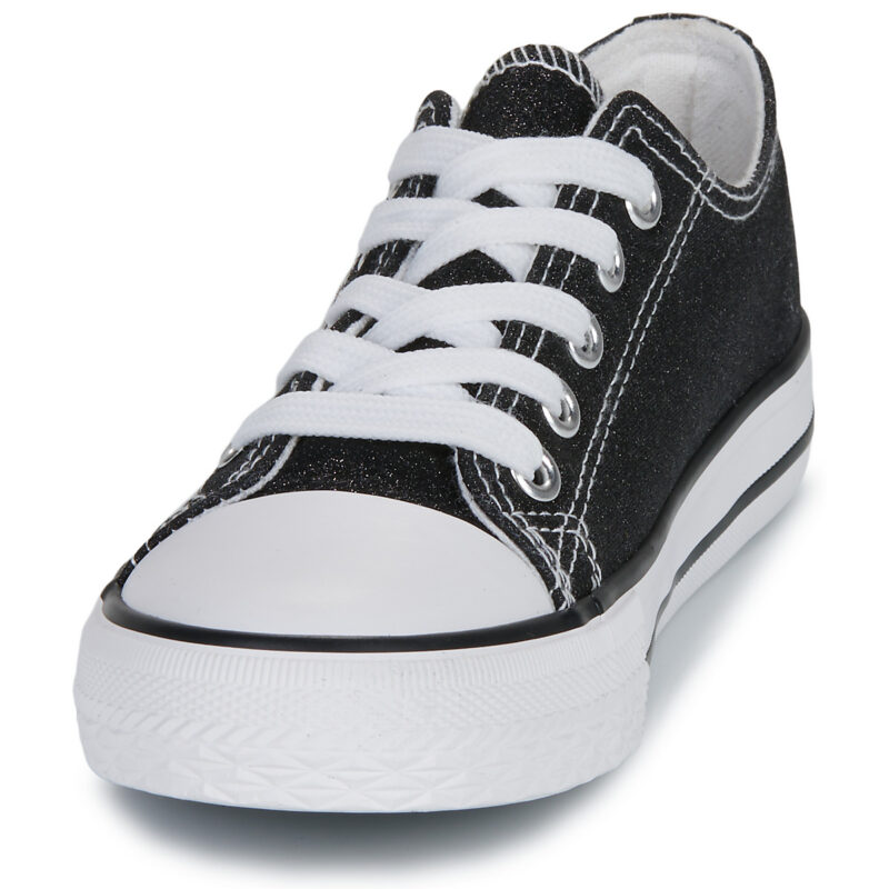 Citrouille et Compagnie OTAL PAILLETTES Nero Sneakers Bambina - 3