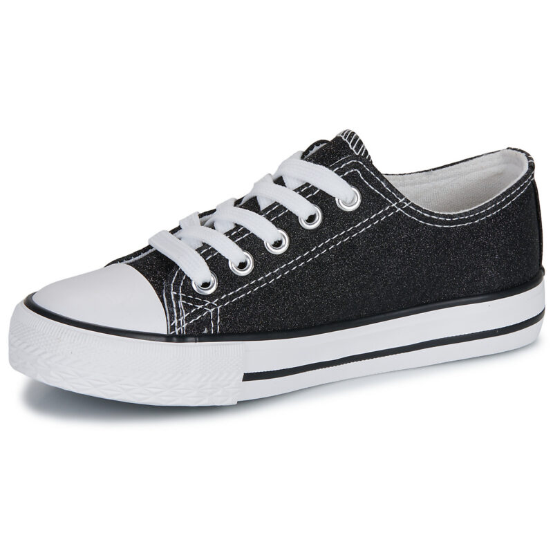 Citrouille et Compagnie OTAL PAILLETTES Nero Sneakers Bambina - 4