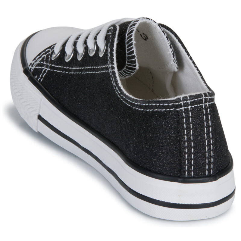 Citrouille et Compagnie OTAL PAILLETTES Nero Sneakers Bambina - 5