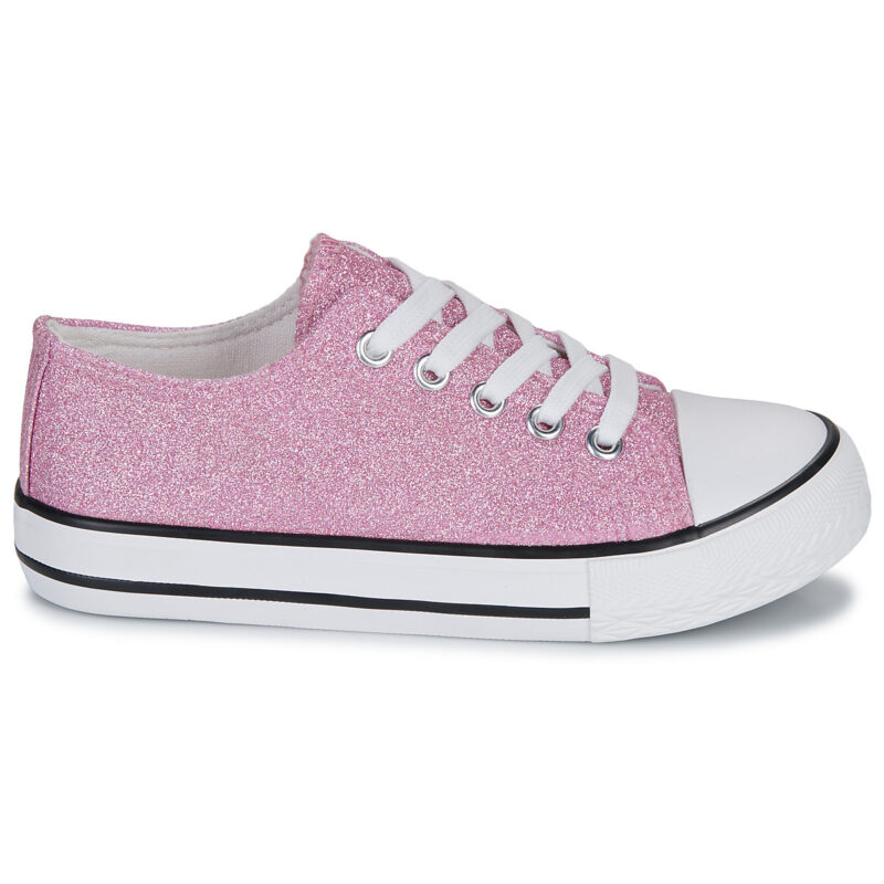 Citrouille et Compagnie OTAL PAILLETTES Rosa Sneakers Bambina - 2
