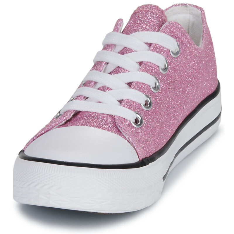 Citrouille et Compagnie OTAL PAILLETTES Rosa Sneakers Bambina - 3
