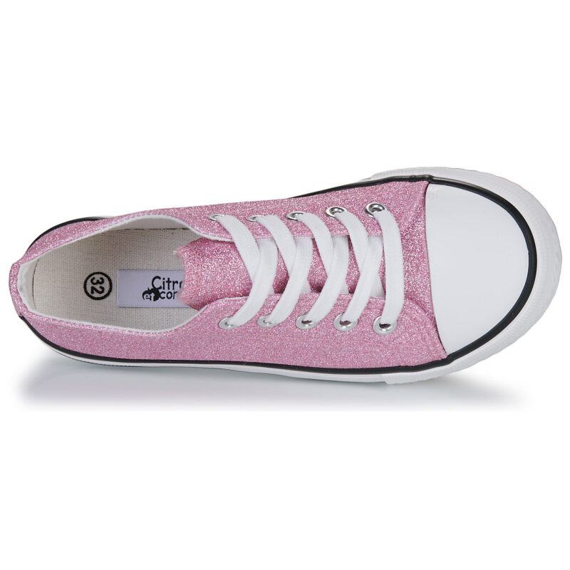 Citrouille et Compagnie OTAL PAILLETTES Rosa Sneakers Bambina - 6