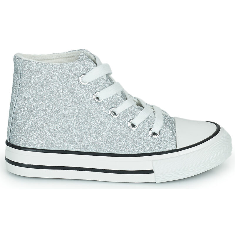 Citrouille et Compagnie OUTIL SEQUINS Zapatillas plateadas para ni&ntilde;a - 2
