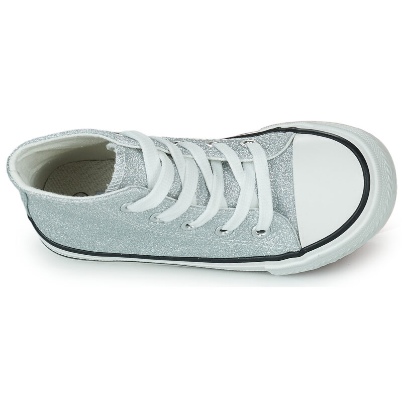 Citrouille et Compagnie OUTIL SEQUINS Zapatillas plateadas para ni&ntilde;a - 6