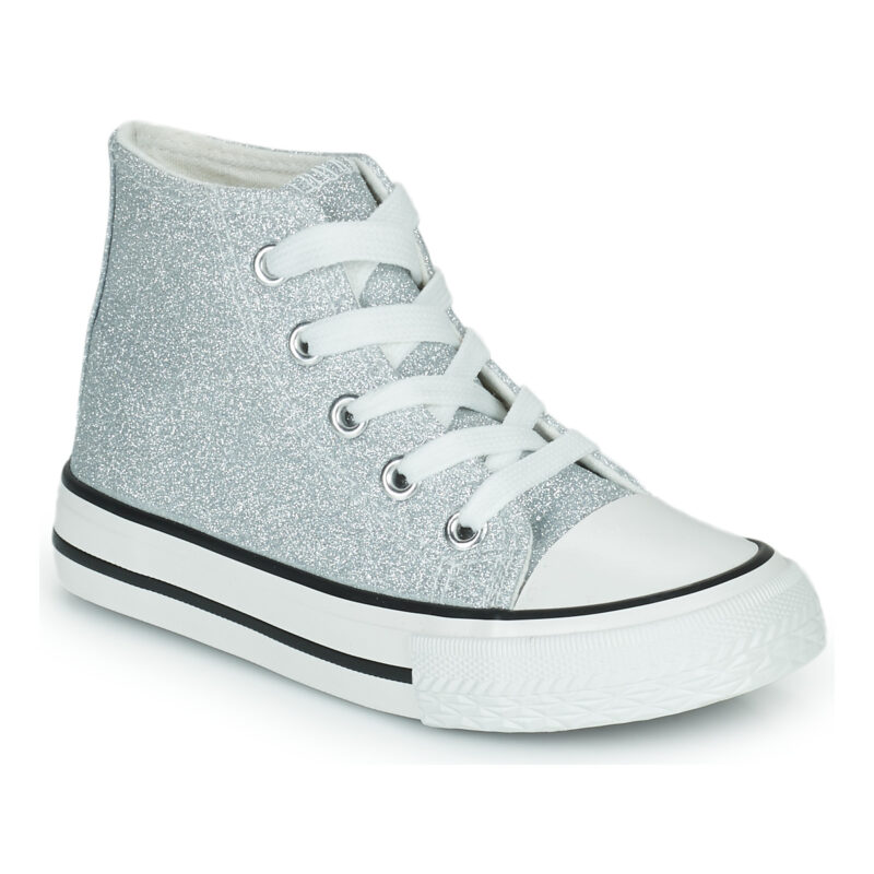 Citrouille et Compagnie OUTIL SEQUINS Zapatillas plateadas para ni&ntilde;a - 1