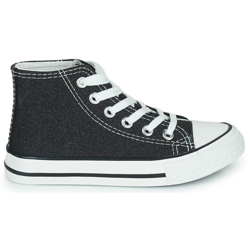 Citrouille et Compagnie OUTIL PAILLETTES Nero Sneakers Bambina - 2