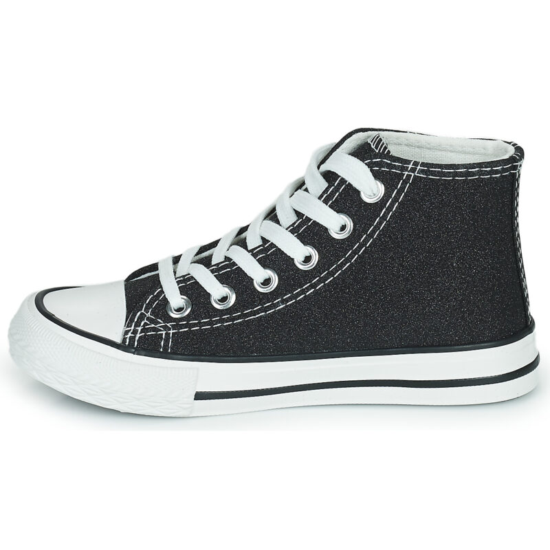 Citrouille et Compagnie OUTIL PAILLETTES Nero Sneakers Bambina - 4