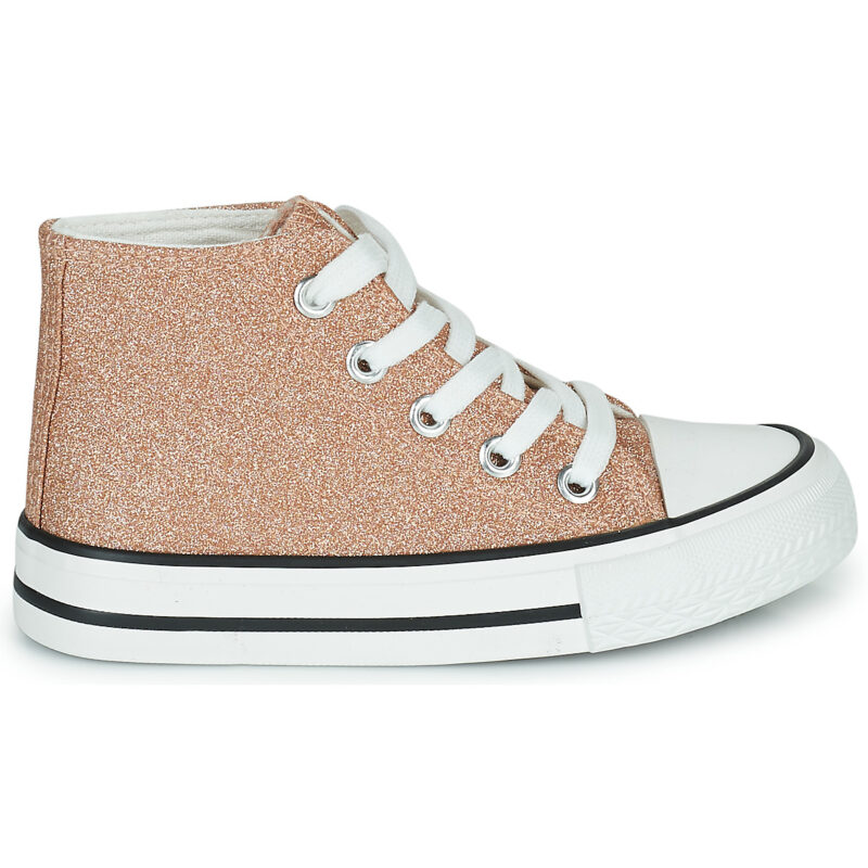 Citrouille et Compagnie OUTIL PAILLETTES Oro Sneakers Bambina - 2