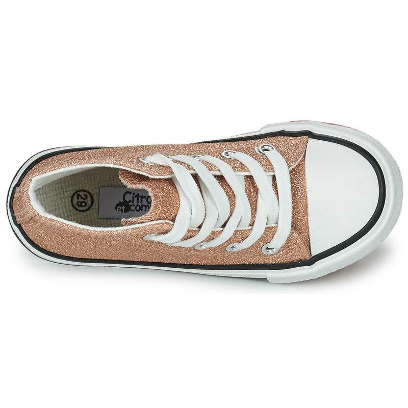 Citrouille et Compagnie OUTIL PAILLETTES Oro Sneakers Bambina - 6