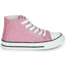 Citrouille et Compagnie OUTIL PAILLETTES Rosa Sneakers Bambina - 2