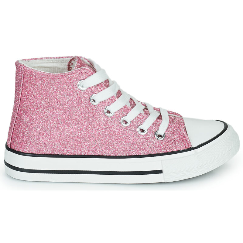 Citrouille et Compagnie OUTIL PAILLETTES Rosa Sneakers Bambina - 2