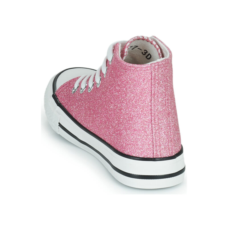 Citrouille et Compagnie OUTIL PAILLETTES Rosa Sneakers Bambina - 5