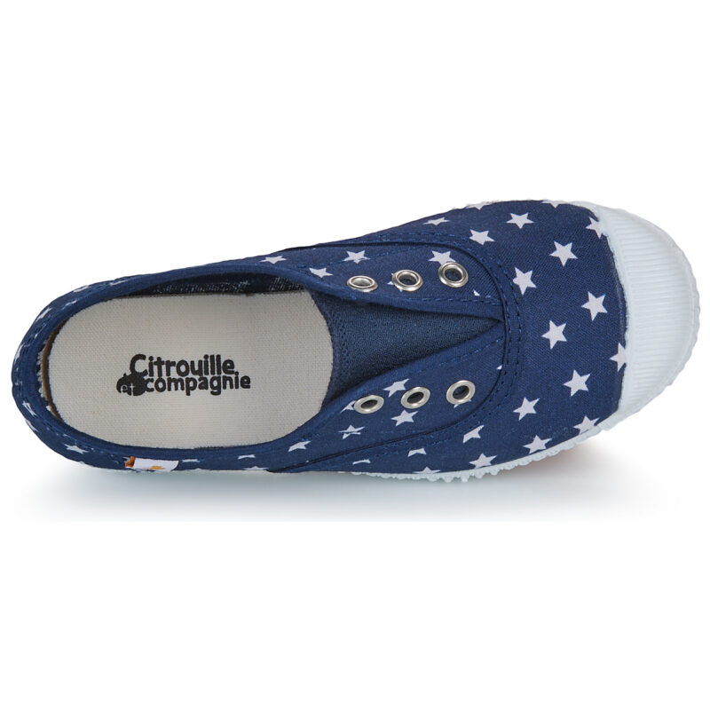 Citrouille et Compagnie WOODEN Blu Sneakers Bambina - 6
