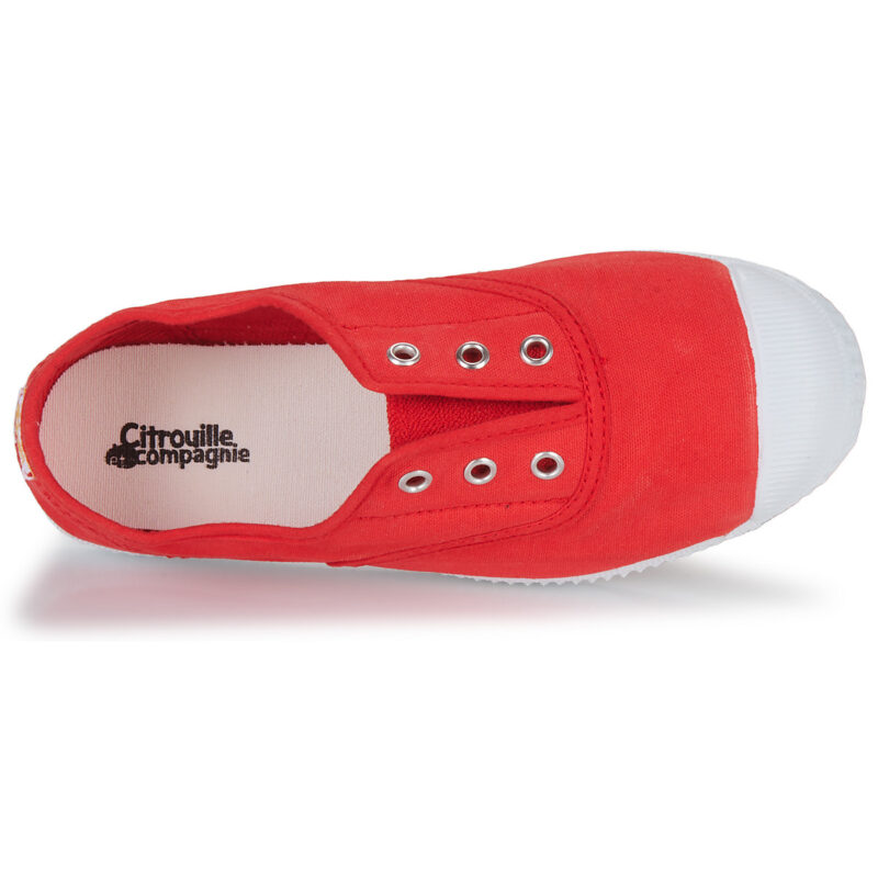 Citrouille et Compagnie WOODEN Rote Turnschuhe M&auml;dchen &ndash; 6