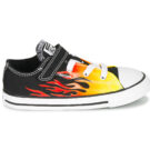 Converse CHUCK TAYLOR ALL STAR 1V - OX Nero Sneakers Bambina - 2