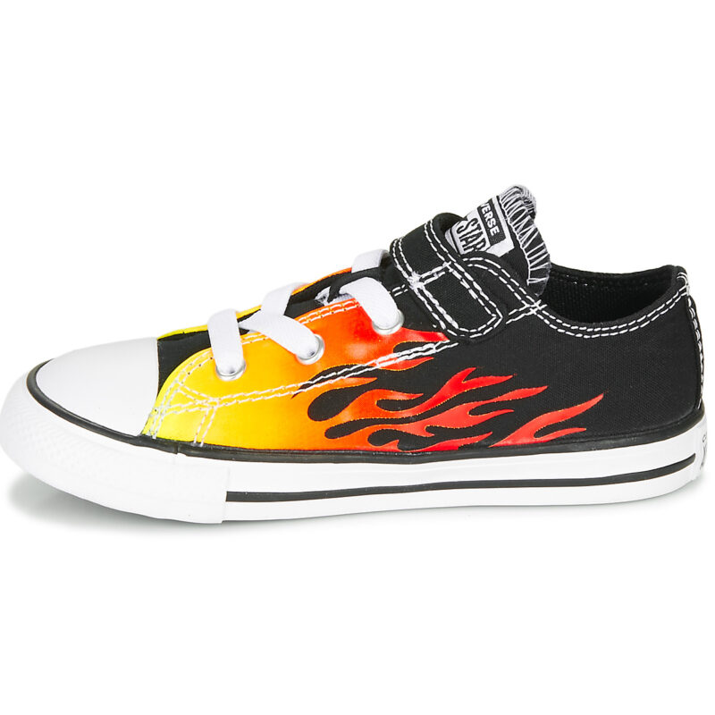 Converse CHUCK TAYLOR ALL STAR 1V - OX Nero Sneakers Bambina - 4