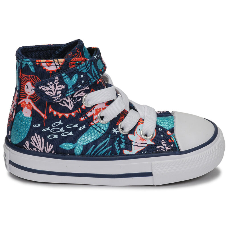 Converse CHUCK TAYLOR ALL STAR 1V UNDERWATER PARTY Blu Sneakers Bambina - 2