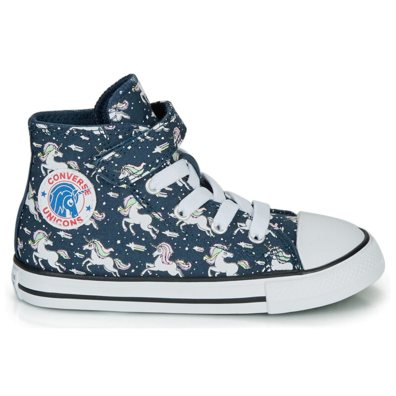 Converse CHUCK TAYLOR ALL STAR 1V UNICONS HI Blu Sneakers Bambina - 2