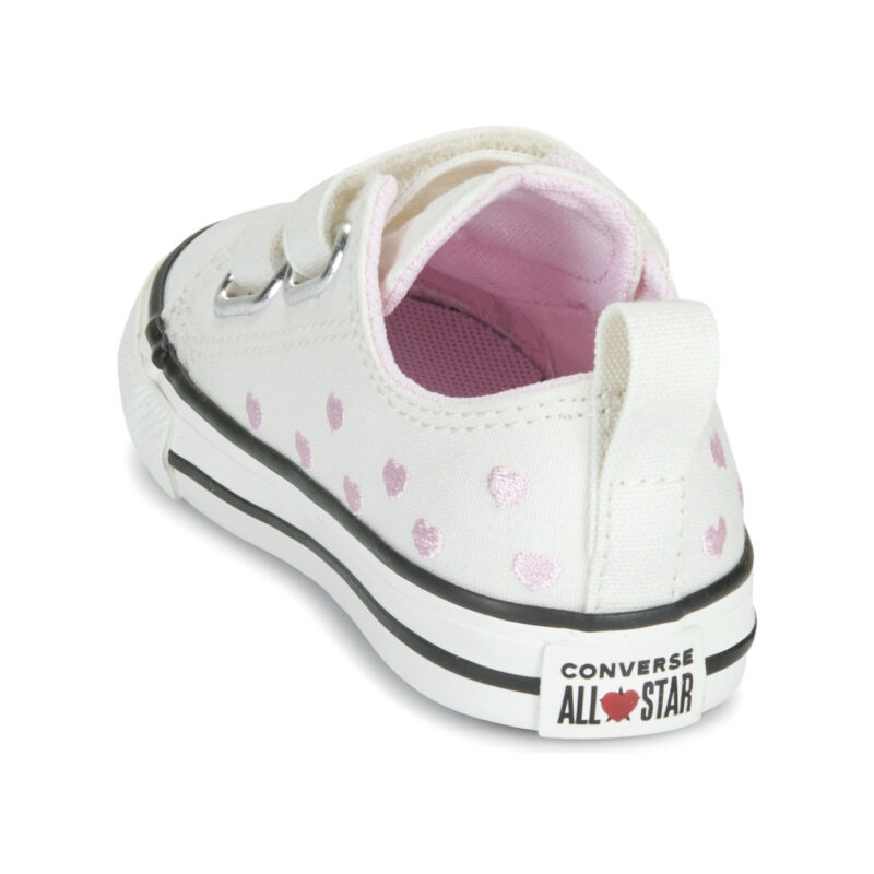 Converse CHUCK TAYLOR ALL STAR 2V Bianco Sneakers Bambina - 5