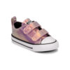 Scarpe bambini ragazza Converse  CHUCK TAYLOR ALL STAR 2V IRIDESCENT GLITTER OX  Rosa Converse 194433152006