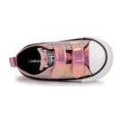 Converse Baskets Chuck Taylor All Star 2V &agrave; paillettes iris&eacute;es roses pour fille - 6