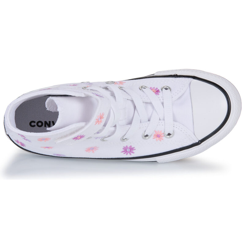 Converse CHUCK TAYLOR ALL STAR ALLOVER FLORALS EASY ON Bianco Sneakers Bambina - 6