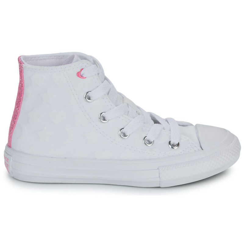 Converse CHUCK TAYLOR ALL STAR Bianco Sneakers Bambina - 2
