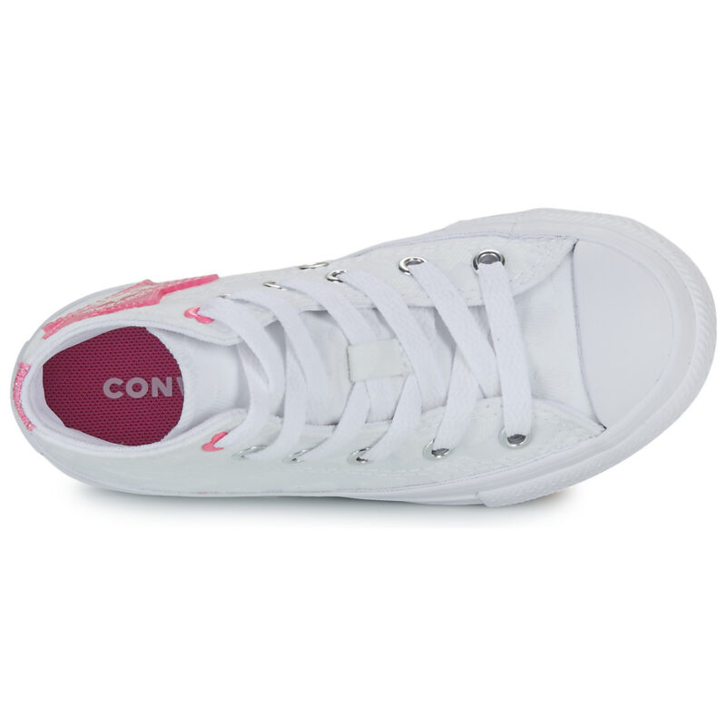 Converse CHUCK TAYLOR ALL STAR Bianco Sneakers Bambina - 6