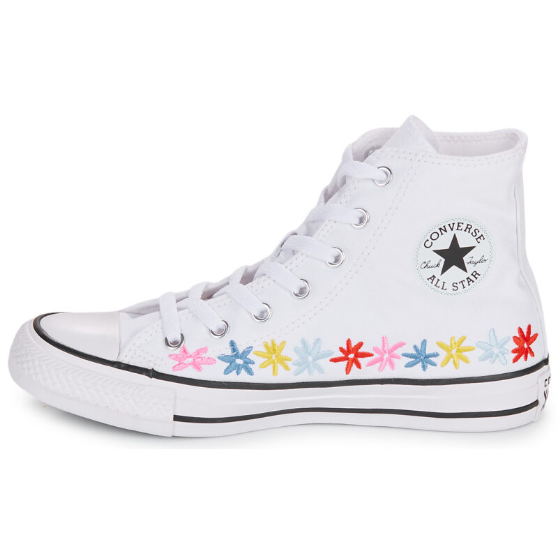 Converse CHUCK TAYLOR ALL STAR Bianco Sneakers Bambina - 4