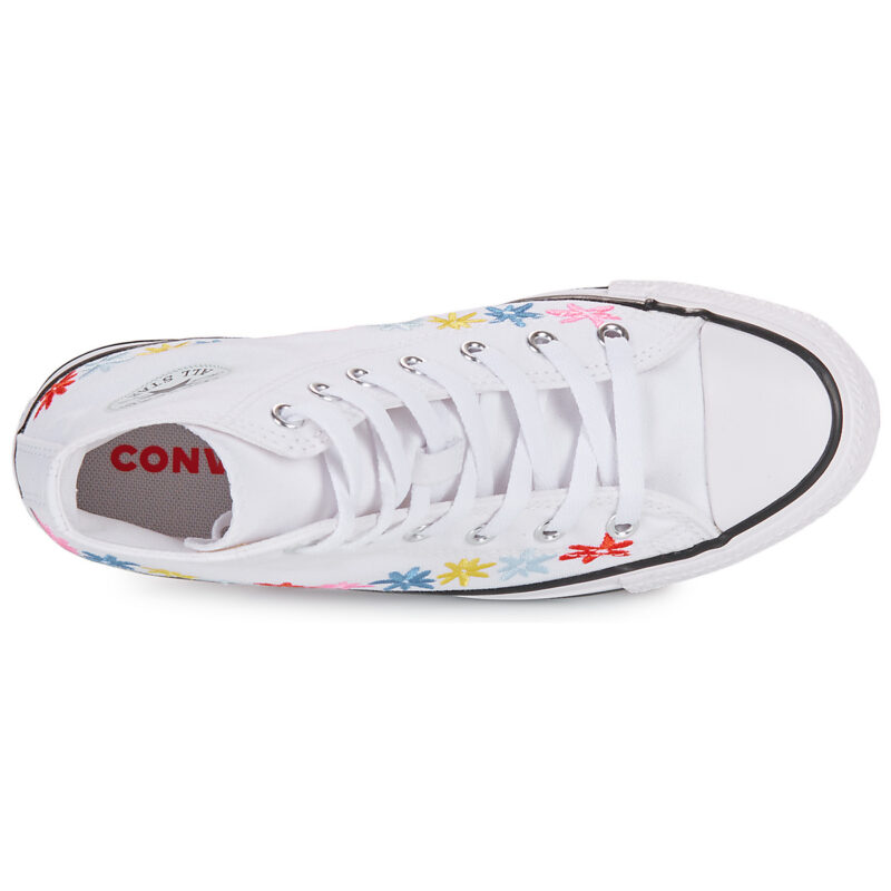 Converse CHUCK TAYLOR ALL STAR Bianco Sneakers Bambina - 6