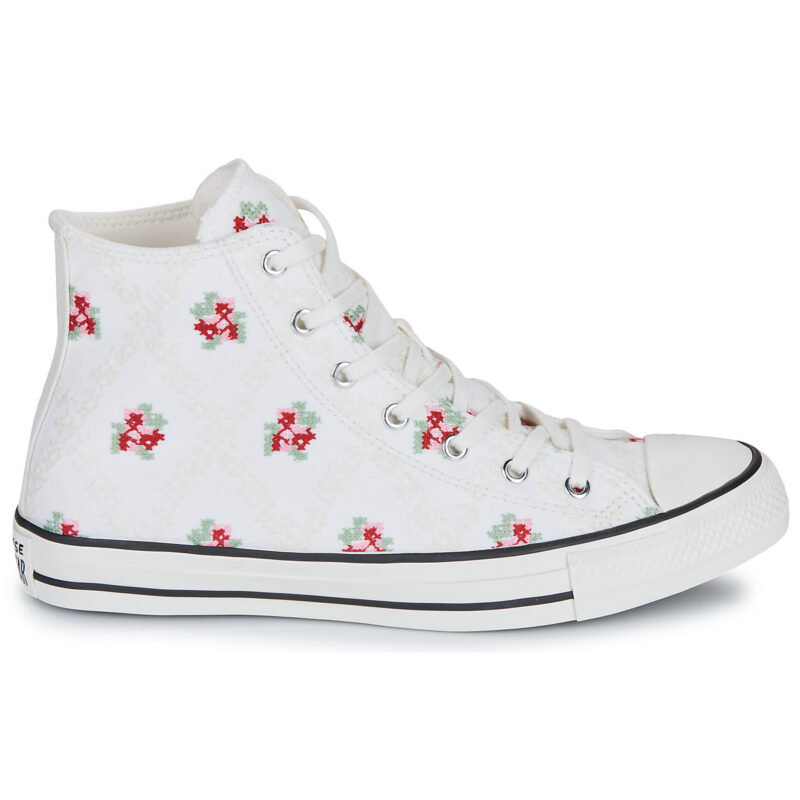 Converse CHUCK TAYLOR ALL STAR Bianco Sneakers Bambina - 2