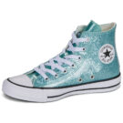 Converse Baskets CHUCK TAYLOR ALL STAR bleues pour filles - 4