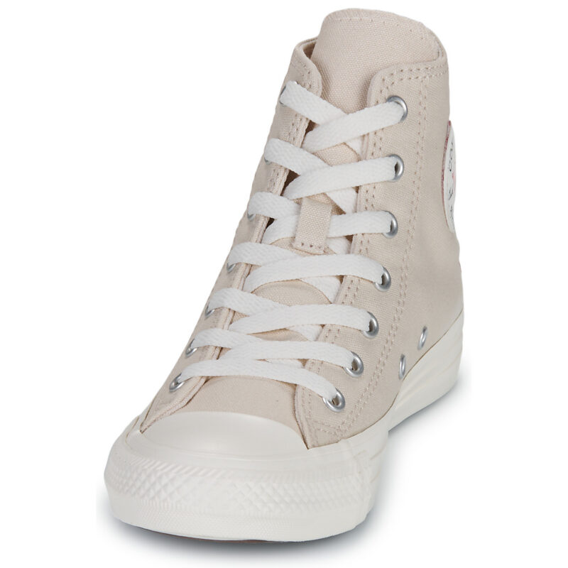 Converse CHUCK TAYLOR ALL STAR CHECKERED ACCENTS Bianco - Sneakers Bambina - 3