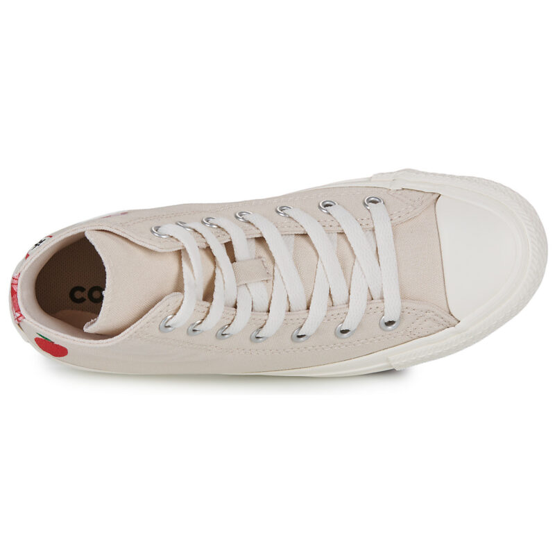 Converse CHUCK TAYLOR ALL STAR CHECKERED ACCENTS Bianco - Sneakers Bambina - 6